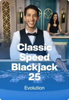 Classic Speed Blackjack 25 game tile